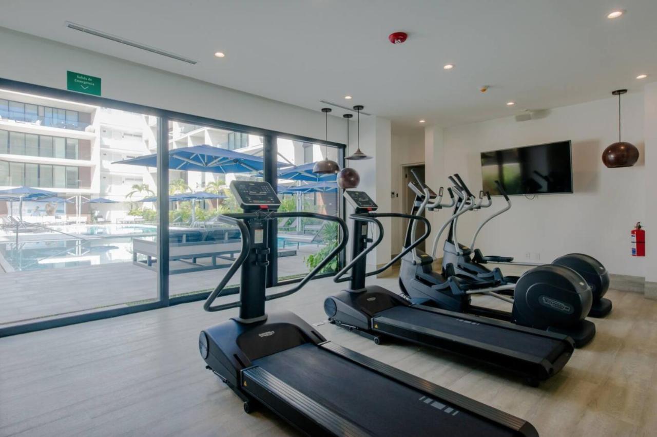 Astonishing Condo With Balcony In A Private Complex With Pool And Gym Плая-дель-Кармен Экстерьер фото